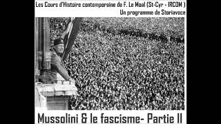 Mussolini et le fascisme italien [upl. by Smaoht]