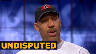 LaVar Ball doubles down says Lonzo Ball is better than Steph Curry  UNDISPUTED [upl. by Akirdnuhs205]