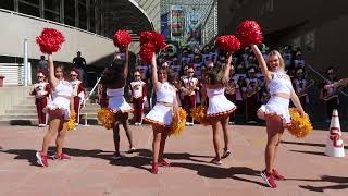 USC Song Girls Fight On for USC Football vs Colorado [upl. by Diver]