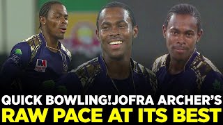 🔥 Quick Bowling  Every Ball of Jofra Archer Ball Fast Bowling in HBLPSL  Raw Pace At Its Best [upl. by Garv]