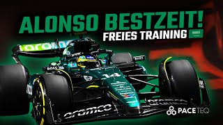 Bestzeit Hat Alonso eine Chance gegen Verstappen  Training SaudiArabien 2024 [upl. by Rabelais]