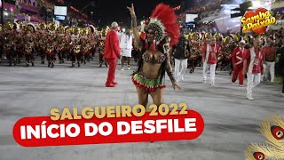 Carnaval 2022 Salgueiro  Início do Desfile [upl. by Assilana]