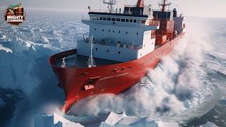 The LARGEST And Most Powerful Ice Breaking Ships In the World [upl. by Nnairrehs195]