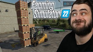 6 palet jedna na drugiej i zagroda dla owiec  Farming Simulator 22 [upl. by Leaper472]