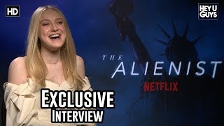 Dakota Fanning on breaking down barriers in The Alienist  Exclusive Interview [upl. by Horton]