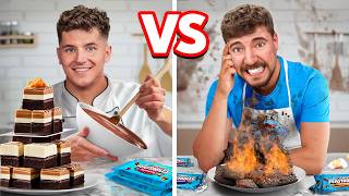 Cooking Challenge vs MrBeast [upl. by Yrrap]