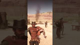 RDR2  RDR2 Johns Quickdraw no deadeye shorts [upl. by Nauqit]