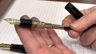 A Japanese comparison Namiki Emperor versus Sailor Kop [upl. by Ehsiom]