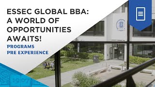 ESSEC Global BBA A world of opportunities awaits  ESSEC Programs [upl. by Burrow539]