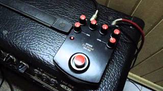 TEST Pedal Zoom Tri Metal TM01 Super Distortion BRUTAL  Made in Japan  By MvGuitars [upl. by Muiram]