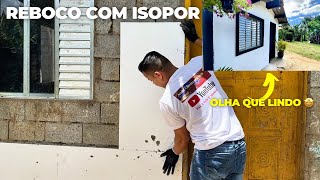 Reboco com isoporA Modernidade do Isopor no Revestimento de Parede [upl. by Ika672]