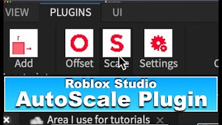 AutoScale Plugin  Roblox Tutorial [upl. by Ttehr]