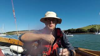 Dinghy cruising a Welsford navigator in sunny Salcombe [upl. by Aznecniv]