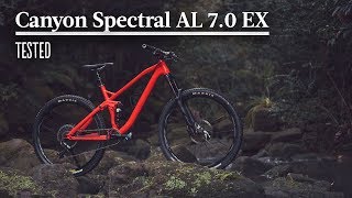 Tested Canyon Spectral AL 70 EX 2017 [upl. by Miuqaoj724]