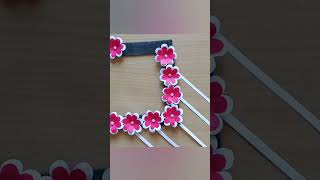 Easy Paper Craft For Home Decoration  Wall Hanging Ideas Paper Flower Wall Hanging  easy Craft [upl. by Sup]