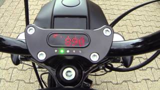 Harley Davidson Sportster 883 Iron Idle RPM with Super Tuner Pro [upl. by Enaasiali972]