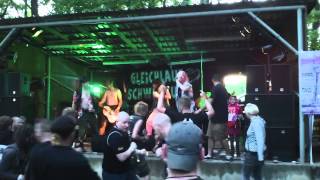 Gleichlaufschwankung DDR Funpunk Oi Torgau Halle Vokuhila Live  Eichigt Veilsdorf 2015 [upl. by Ydderf102]