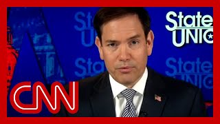 Marco Rubio reacts to Trump threatening NATO country to pay up [upl. by Quackenbush]