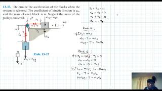 13–17 Kinetics of a Particle Force and Acceleration Chapter 13 Hibbeler Dynamics Benam Academy [upl. by Chapnick]