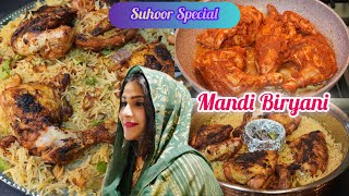 Chicken Mandi Biryani for Suhoor  Indian Style Chicken Mandi  Ramadan  Iftar Recipes [upl. by Linder]