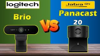 Logitech Brio Vs Jabra PanaCast 20 Full Comparison [upl. by Diskin]