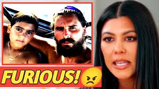 Kourtney Kardashian BLAMES Scott Disick for Sons SHOCKING Move Out [upl. by Adraynek]