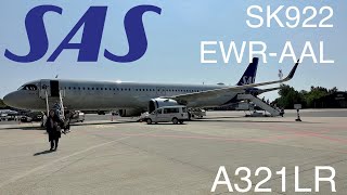 SAS A321LR  Business Class  EWRAAL [upl. by Johnna]