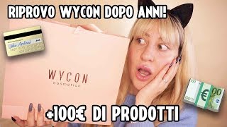 HO SPESO 100€ DA WYCON 😰PROVO A FARE UNA FULL FACE CON I LORO PRODOTTI [upl. by Lady358]