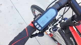 Easy Motion Electric Bike Computer Display Instructions Manual Video [upl. by Seko]