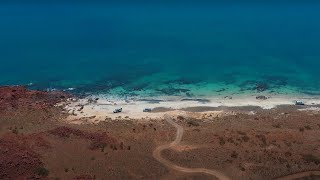 Karratha WA  Professional Aerial Video Footage 4K  Licensable [upl. by Kessia]