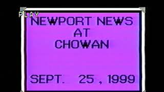 1999 Chowan College vs Newport News Apprentice [upl. by Clint789]