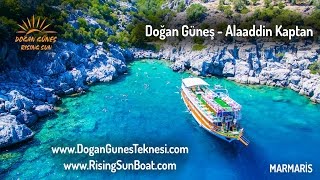 Marmaris Tekne Turları  DOĞAN GÜNEŞ TEKNESİ  ALAADDİN KAPTAN [upl. by Serena]