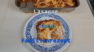 Einfache leckere Lasagne nach Familienrezept [upl. by Anilag]