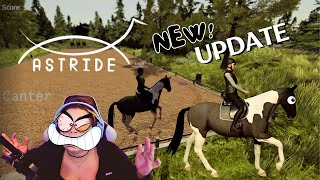 ASTRIDE  Early Access Update Dressage Show Jumping and new Gameplay 🐴✨ 👀 [upl. by Donielle251]