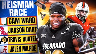 Why Travis Hunter Deserves More Heisman Hype 🤔  Countdown to GameDay [upl. by Akimik]