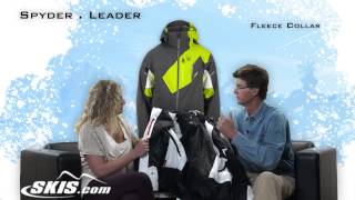 2014 Spyder Leader Mens Jacket Overview by SkisDOTcom [upl. by Ivad]