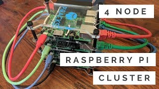 Building a 4node Raspberry Pi Cluster [upl. by Casper474]