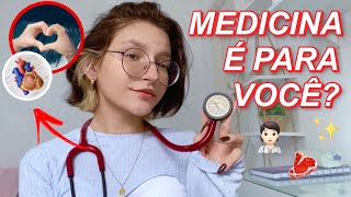 COMO SABER SE MEDICINA É PARA VOCÊ 🧑🏻‍⚕️🩺✨ [upl. by Yuht]