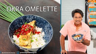 Goma At Home Okra Omelette [upl. by Burack477]