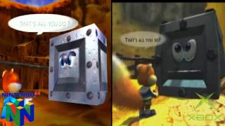 Conker Comparison N64Xbox Explosion Mouse [upl. by Joly260]