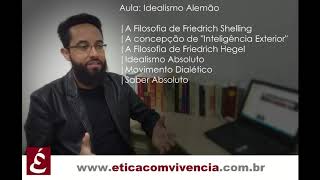 O Idealismo Alemão  Filosofia de Schelling e Hegel  parte 1  Professor Juliano Marcel [upl. by Trojan]