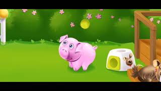 pig farming or gadhe ki savari animal cartoon story video 1M [upl. by Pitzer924]