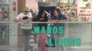 Manos libres  Estoy hablando en el teléfono  Broma  Just Maming  Pranks [upl. by Lahey]