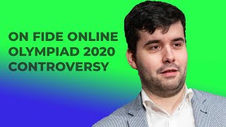 Ian on FIDE Online Olympiad 2020 Controversy [upl. by Airamanna]