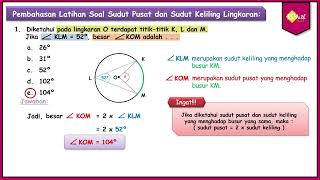 Pembahasan Latihan Soal Sudut Pusat dan Sudut Keliling Lingkaran MTK Kelas XI Kurikulum Merdeka [upl. by Bowles72]