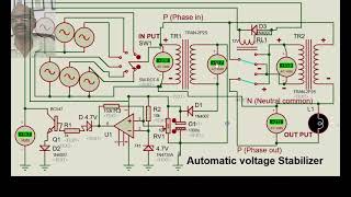 Automatic Voltage Stabilizer with no relay chattering [upl. by Veator]