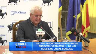 Decizie importantă pentru mii de suceveni Verdictul îl dă joi Consiliul Local Suceava [upl. by Oiuqise]