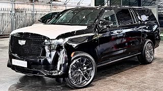 New Cadillac Escalade 2024 ESV Sport Platinum  Best Luxury Full Size SUV Exterior and Interior [upl. by Aicilram]