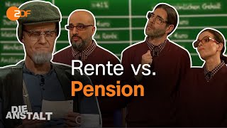 Warum rechnet niemand mit der deutschen Beamtenpension ab  Die Anstalt [upl. by Naasar810]