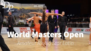 Tristan Geiger amp Catherine Pisarenko  2024 World Masters Open  Amateur Rising Star Latin  Rumba [upl. by Manup]